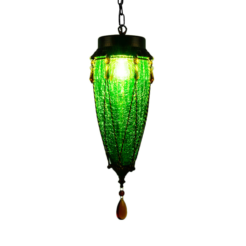 Farverig Art Deco Hængelampe | DecoAura