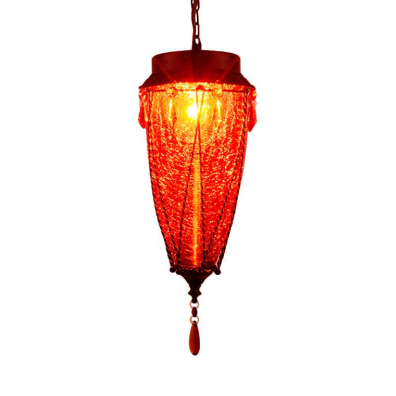 Farverig Art Deco Hængelampe | DecoAura