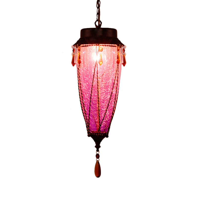 Farverig Art Deco Hængelampe | DecoAura