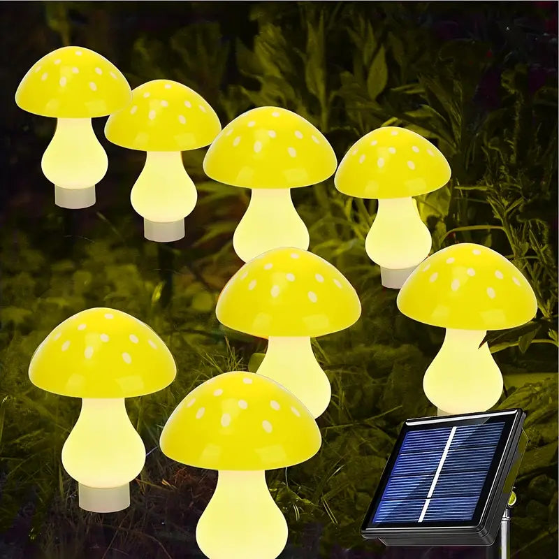 Moderne & Elegante Solcelle Svampe Lamper | SolarMushroom