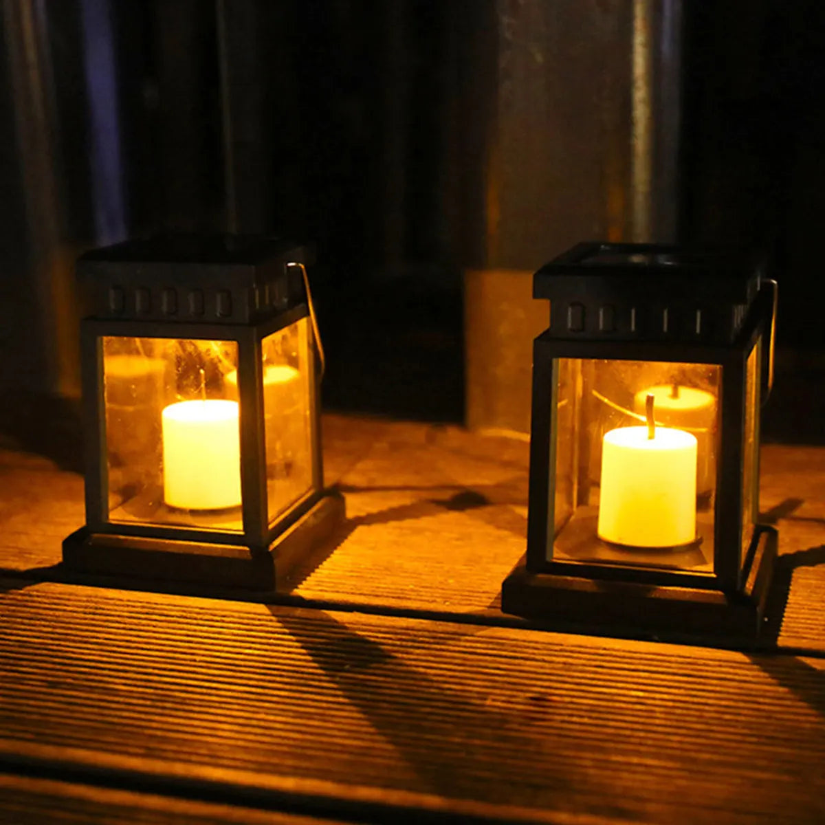 Variant image for Elegant Solarlampe til Udendørs Brug med LED Belysning-1