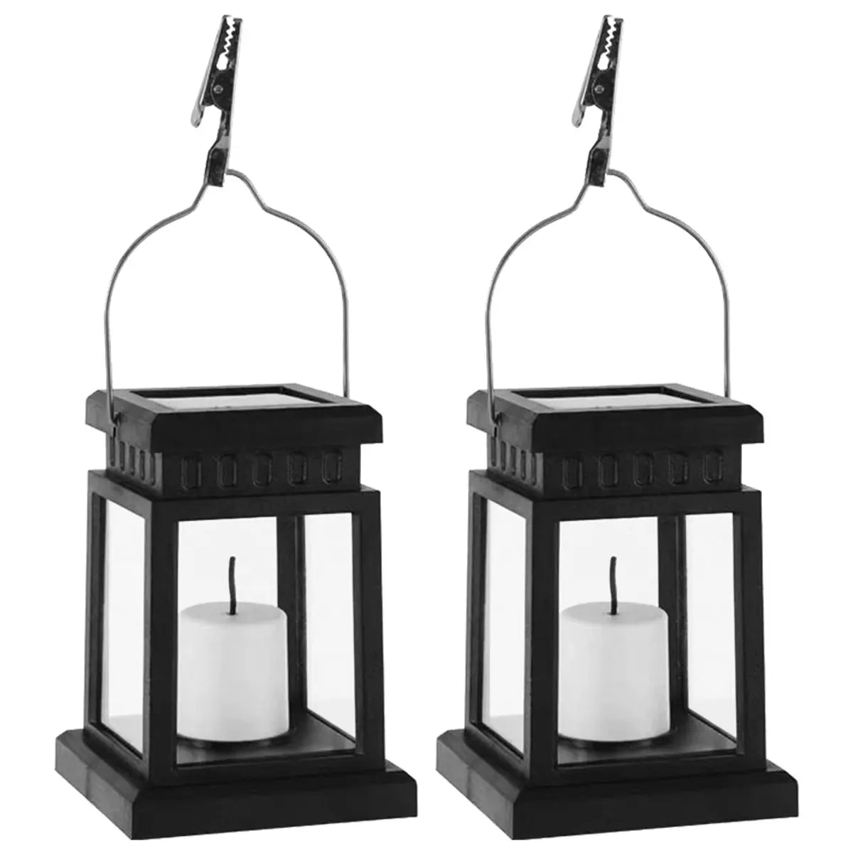 Elegant Solarlampe til Udendørs Brug med LED Belysning-6