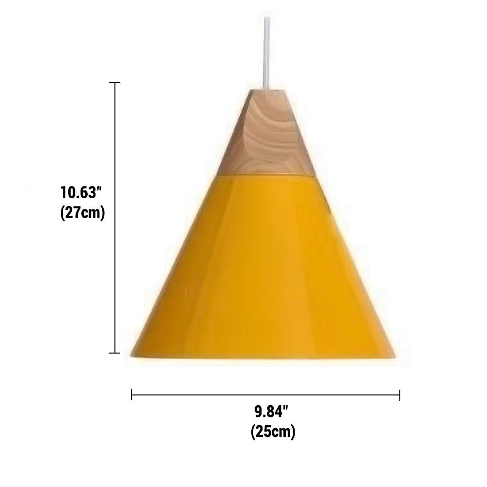 Minimalistisk Træ Pendellampe | NordicLight