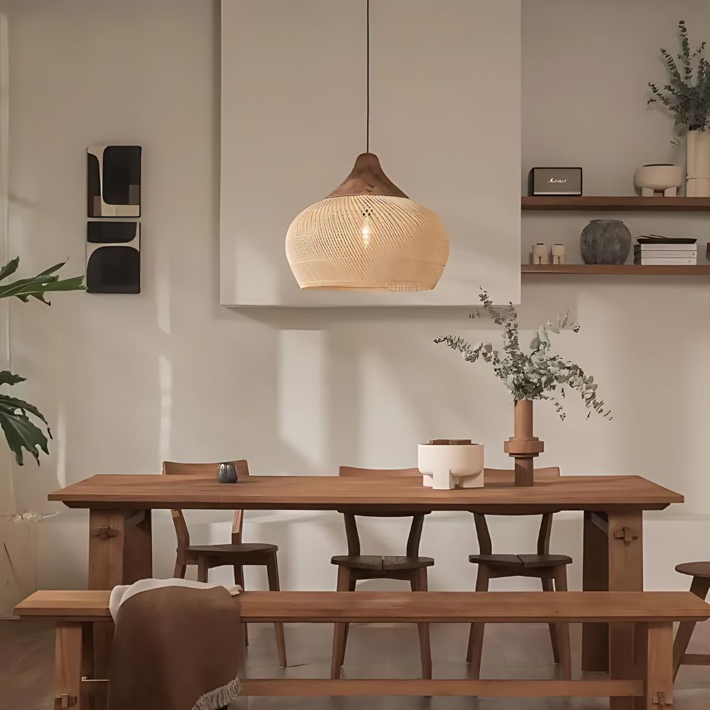 Loftslampe i naturligt design | Dreamweave