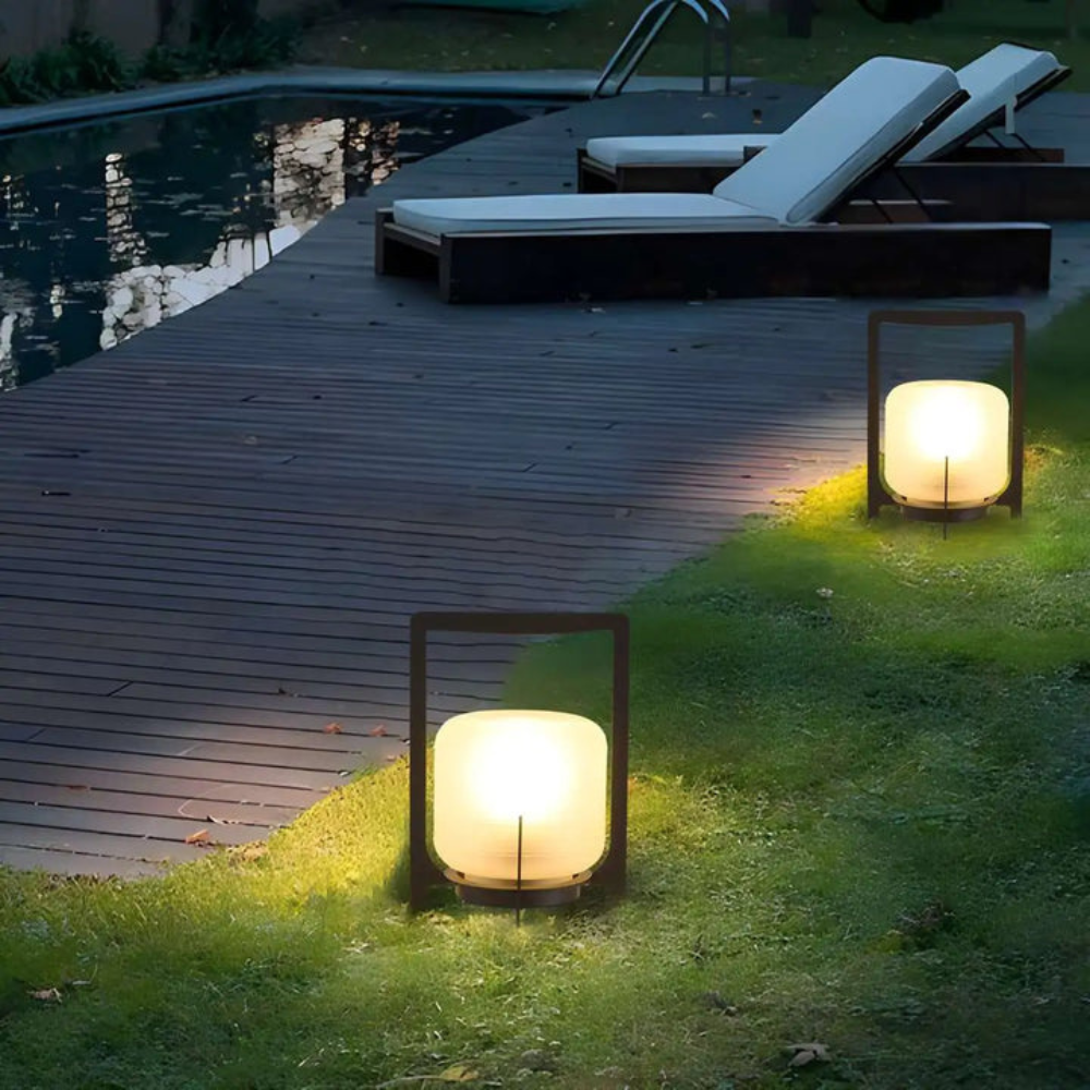 Solarlampe til Udendørs Brug | LuxeGlow-3