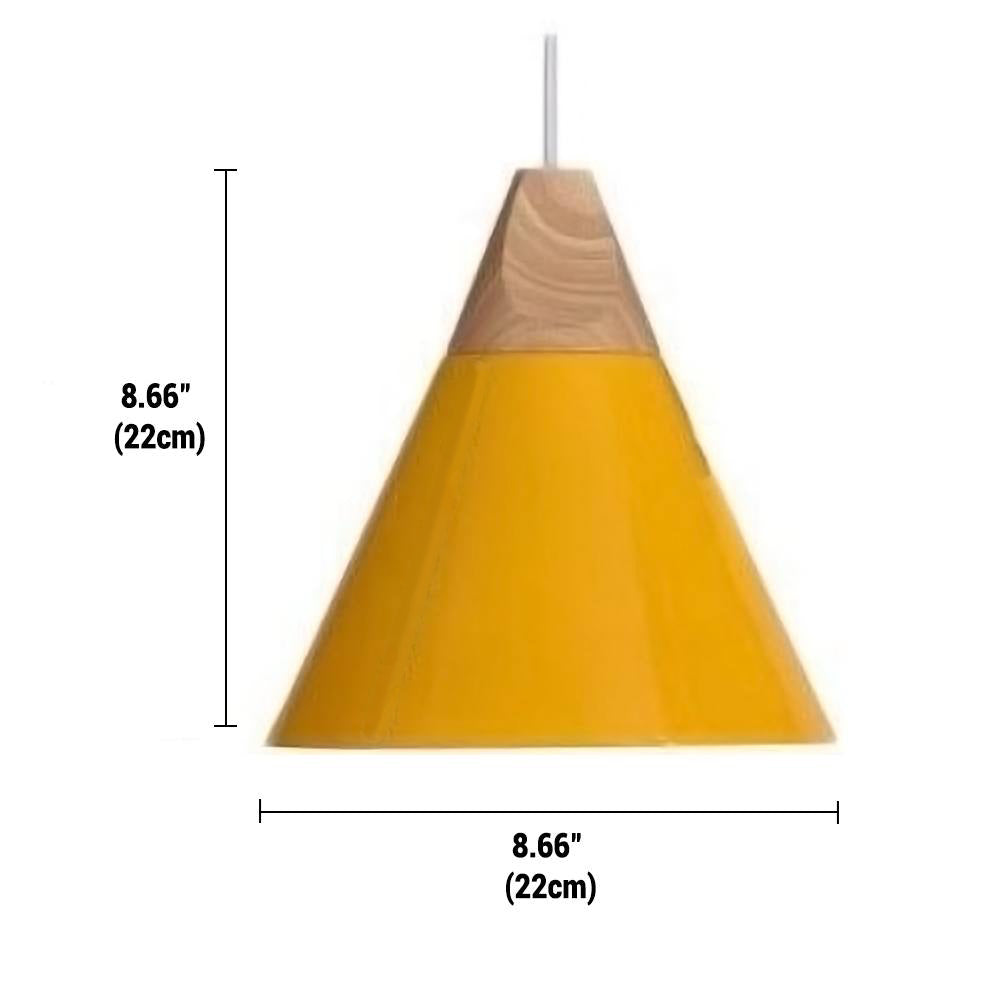 Minimalistisk Træ Pendellampe | NordicLight