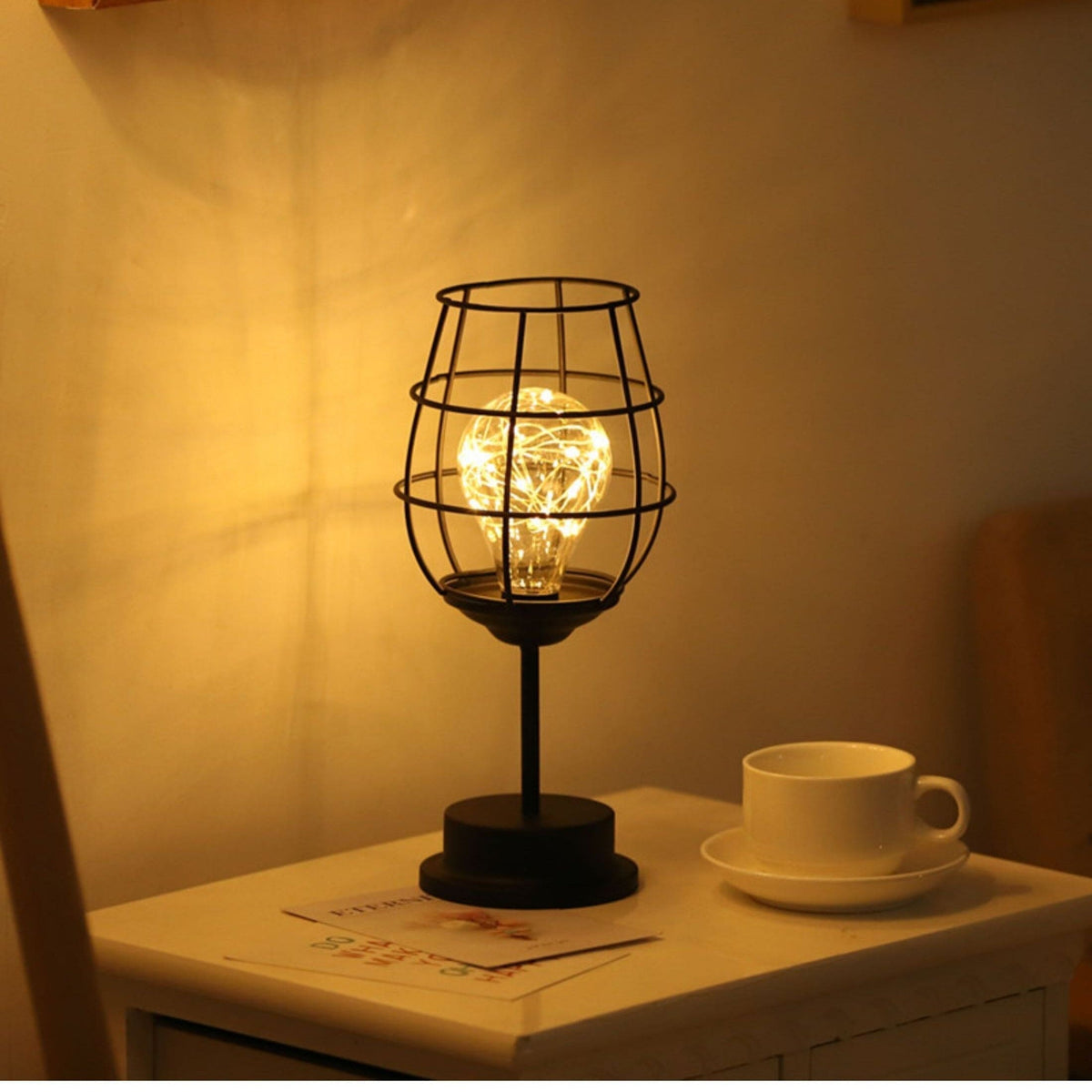 Eva Luxe NoirLume Bordlampe | Stilfuld Elegance til Dit Hjem