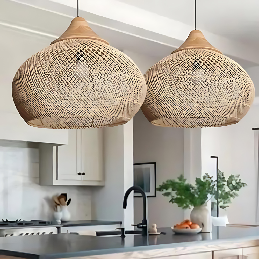 Loftslampe i naturligt design | Dreamweave