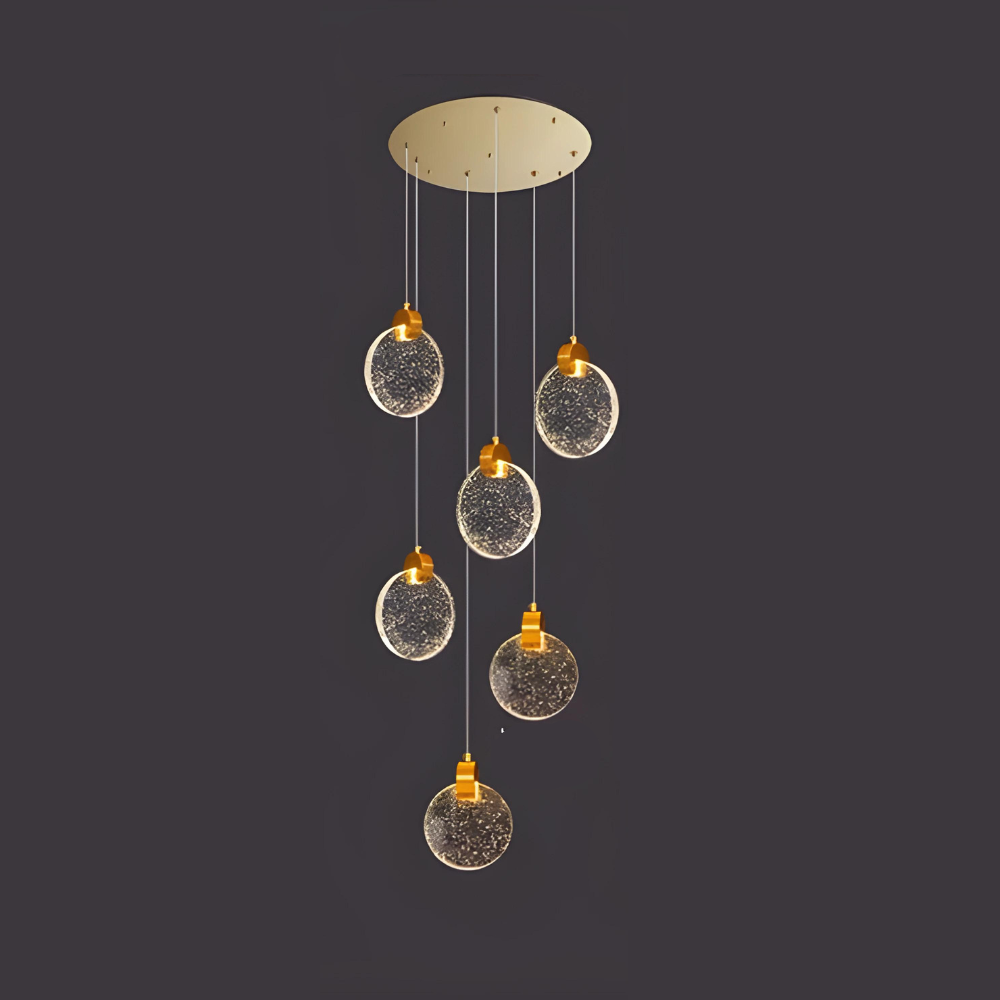 GuldStråler – Elegant Loftslampe