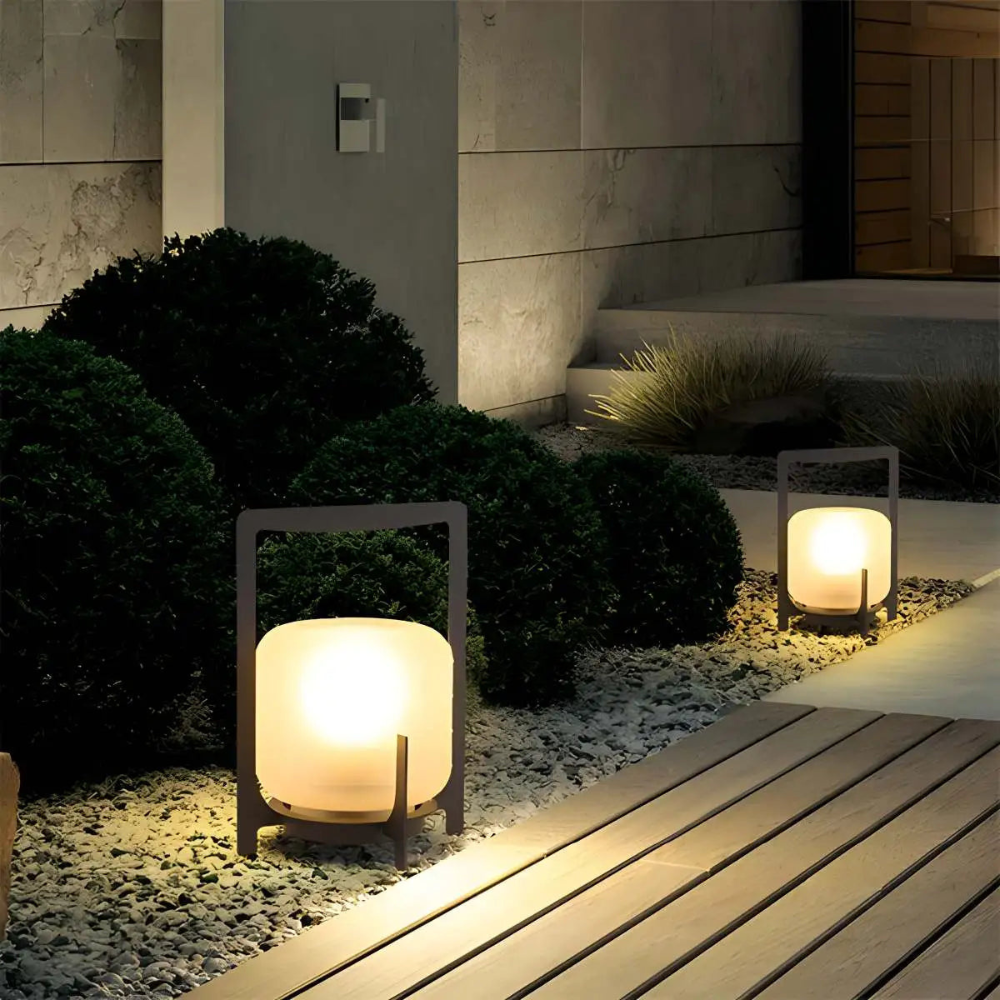 Solarlampe til Udendørs Brug | LuxeGlow-4