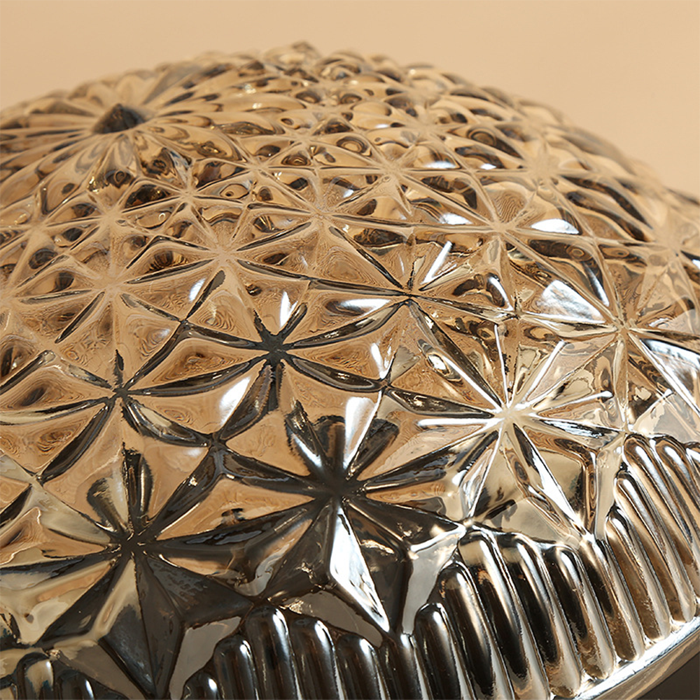 Stilfuld Glaspanel Plafondlampe | ClearLuxe
