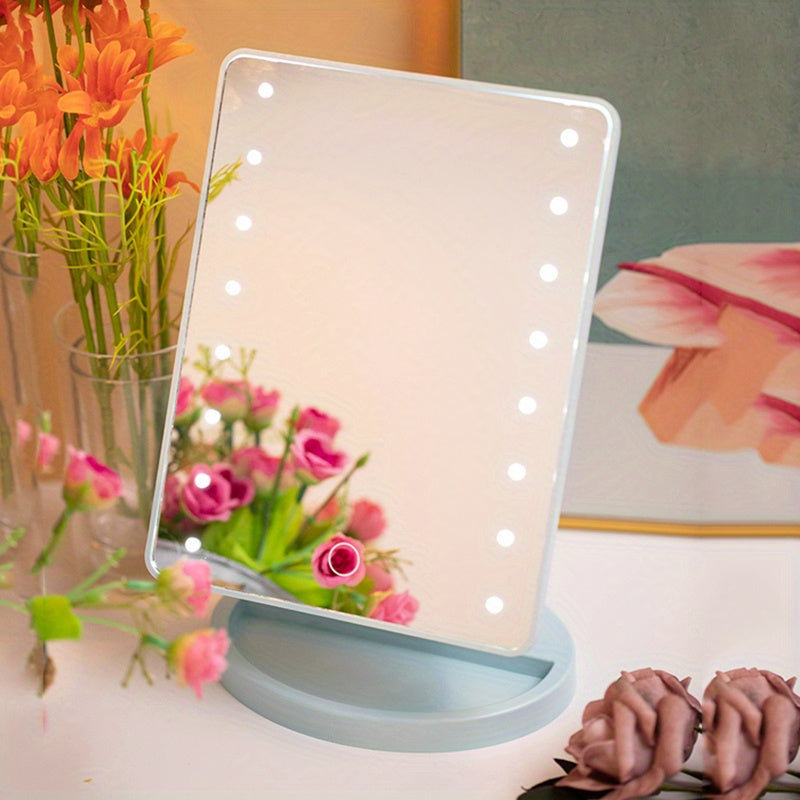 Variant image for Justerbar Makeup Spejl med 16 LED Lys - Makeupspejl med Lys-3