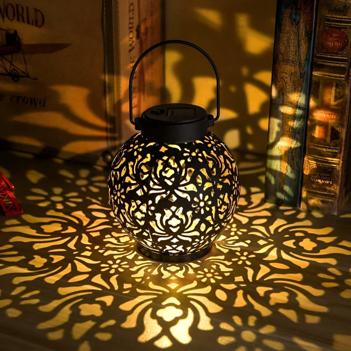 Vandtæt Sol-LED Havependel | AquaGlow-5
