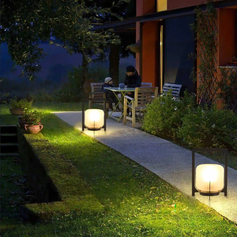 Solarlampe til Udendørs Brug | LuxeGlow-6