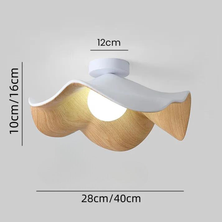 Unik Loftlampe i Naturmaterialer | NatureLume