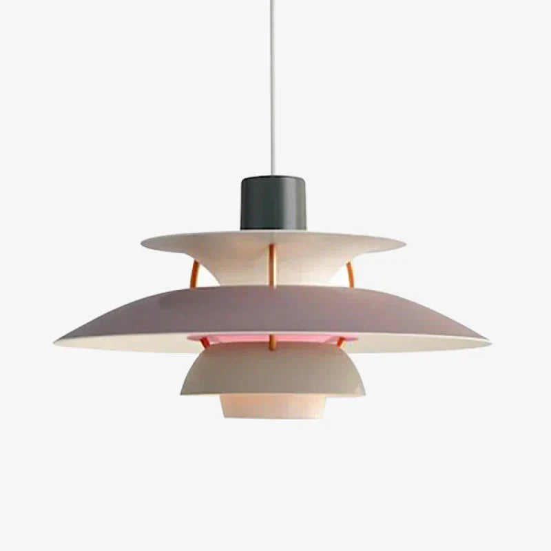 MorandiGlow Modern LED Pendel Lampe med Skærm