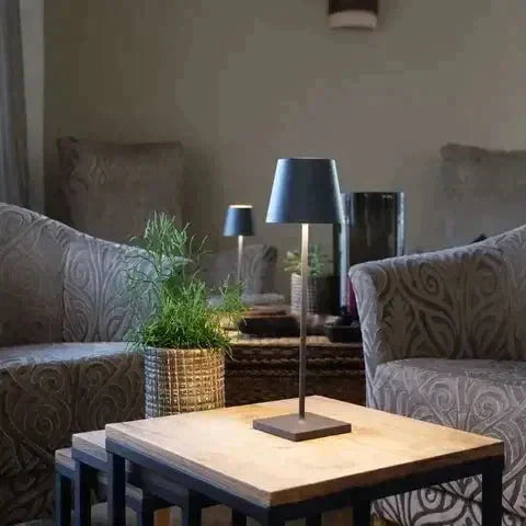 Luksus Trådløs Bordlampe | GlimmerLite