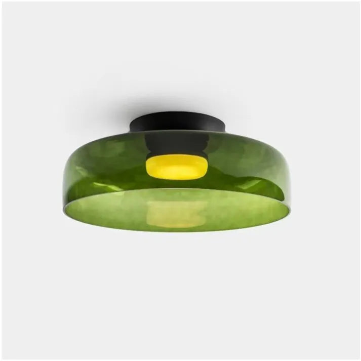 GlasElegance – Middelalderlig Loftslampe med Moderne Twist