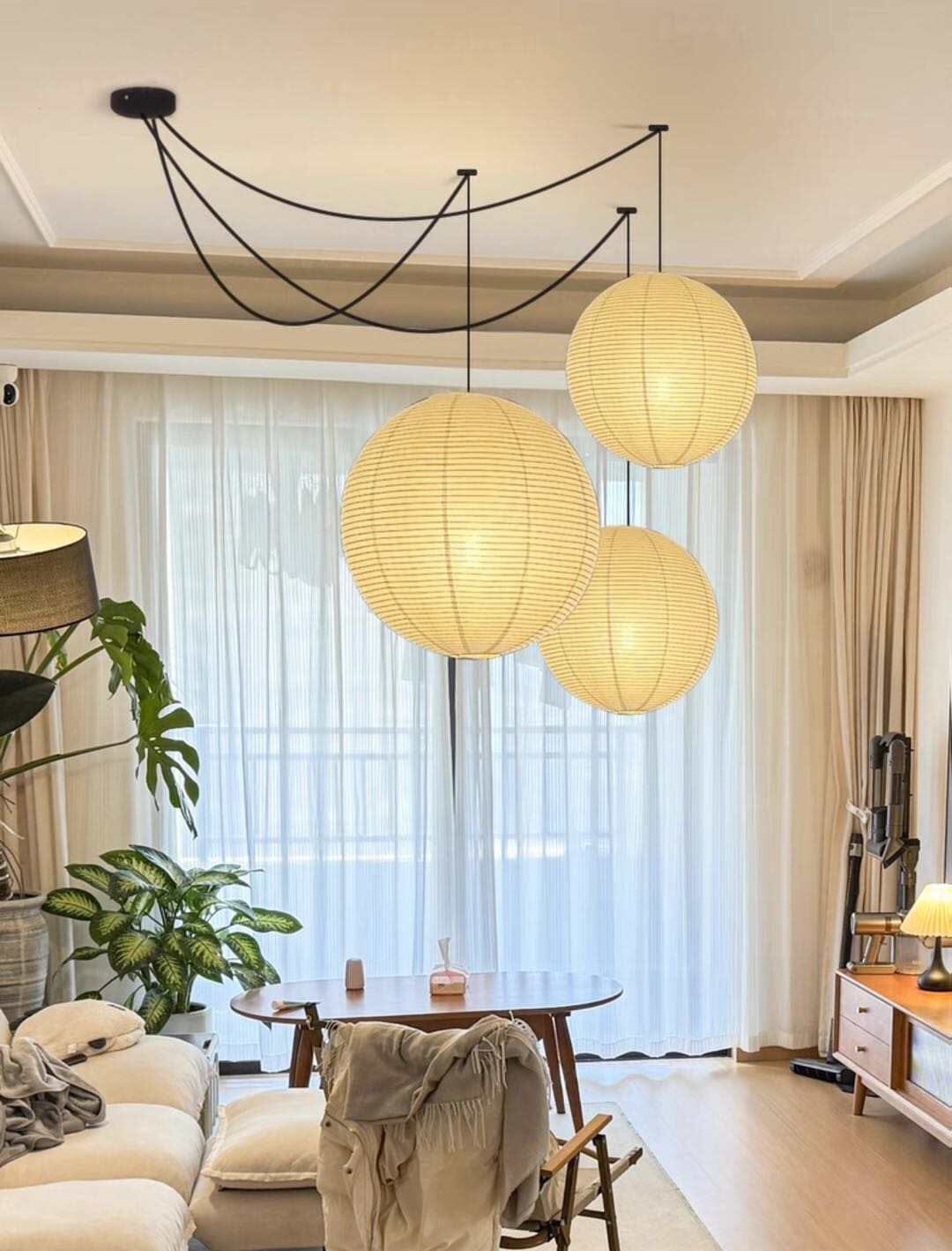 GlowLux – Papirballon Pendellampe