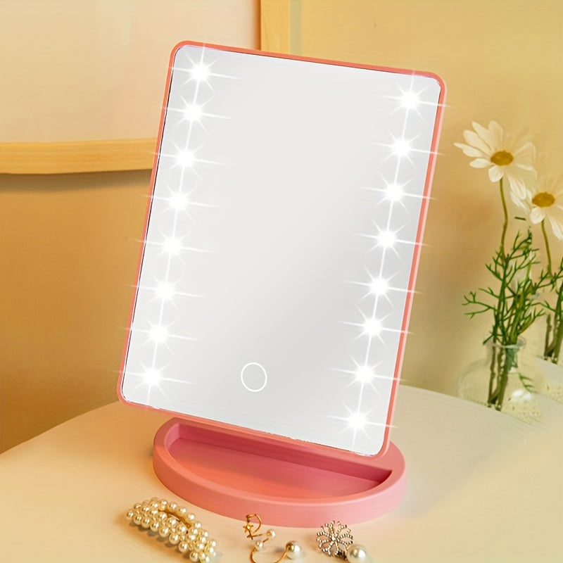 Variant image for Justerbar Makeup Spejl med 16 LED Lys - Makeupspejl med Lys-4