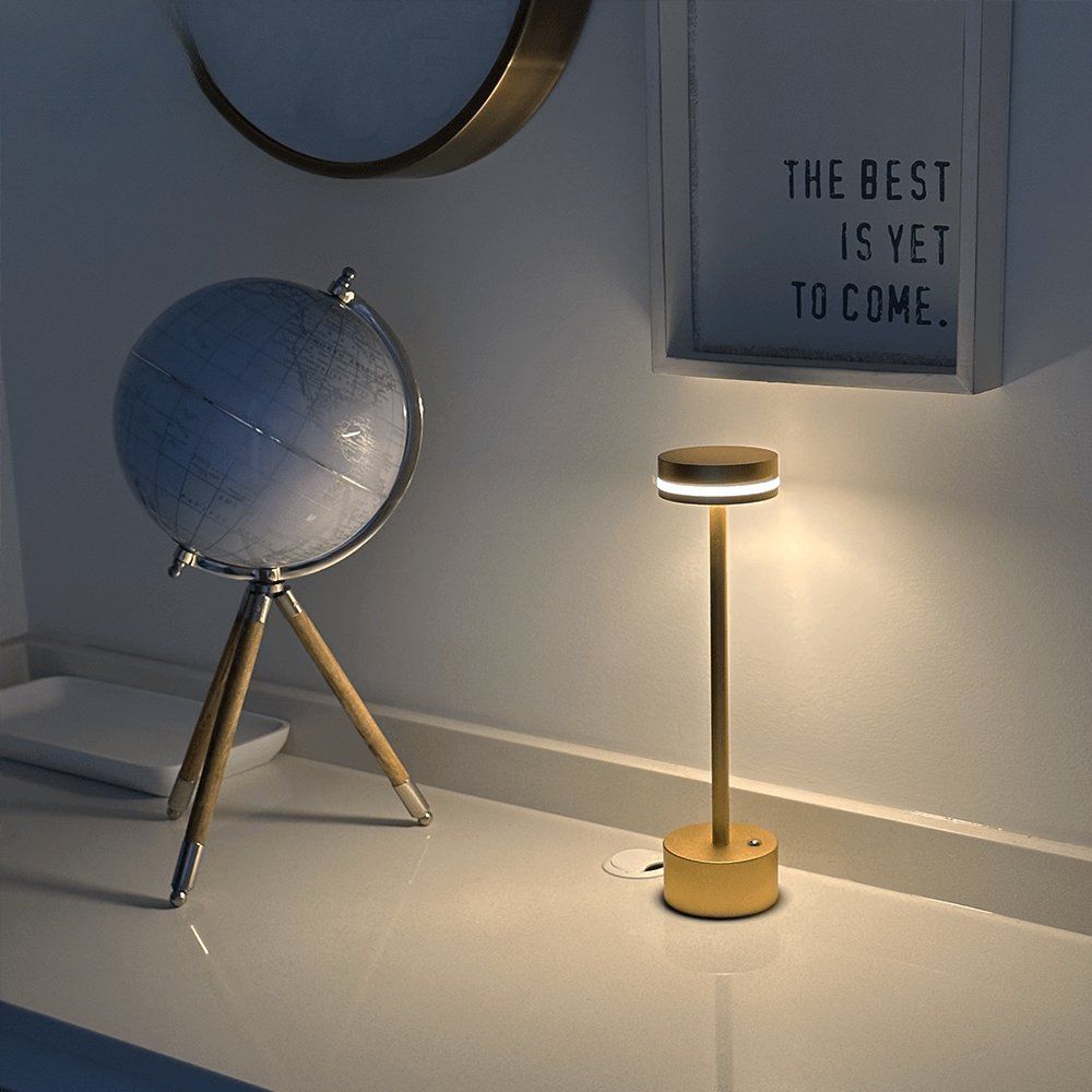 Draadloze Tafellamp – Minimalistisch en Functioneel Design | GlowLite