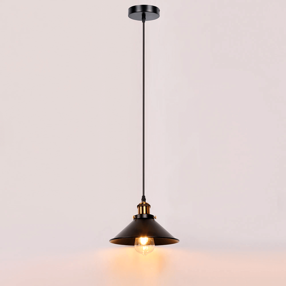 Stilfuld Skærm Loftlampe | BrassAura