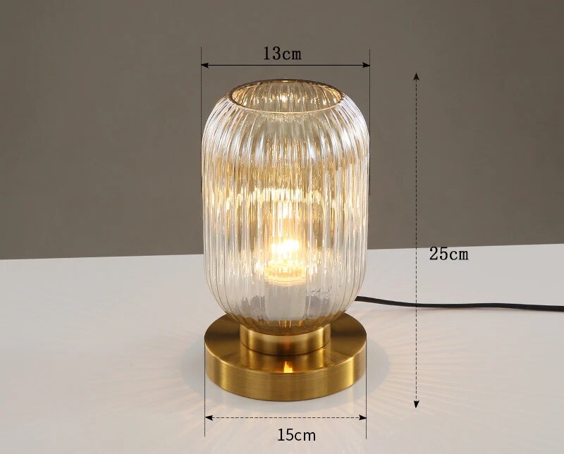 Elegant Glaslampe | LumeGrace