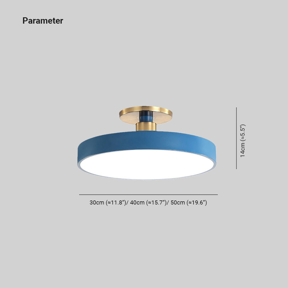 Rund Loftlampe i Moderne Design | Circulux