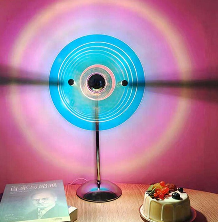 AuraGlow Bauhaus-Inspireret Retro Lampe