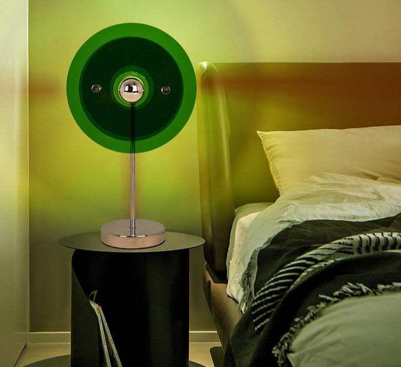 AuraGlow Bauhaus-Inspireret Retro Lampe