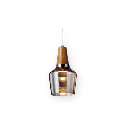 Moderne Mix Hanglamp | GlassWood