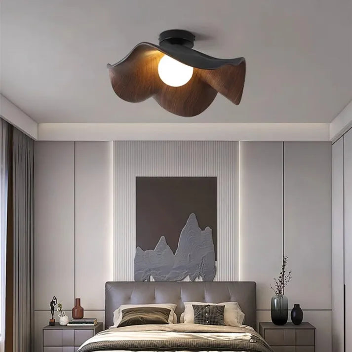Unik Loftlampe i Naturmaterialer | NatureLume