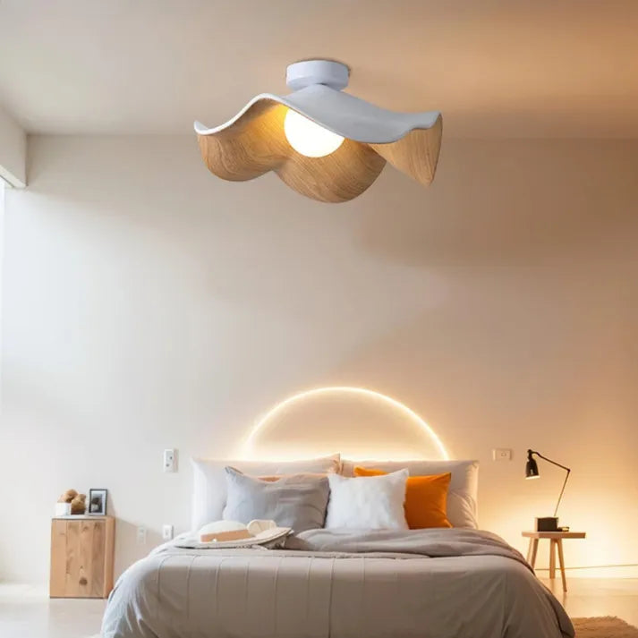 Unik Loftlampe i Naturmaterialer | NatureLume