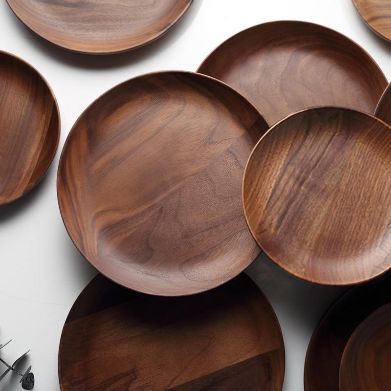 Eloise Trætallerken – Naturlig og Elegant | WoodPlate