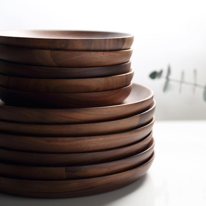 Eloise Trætallerken – Naturlig og Elegant | WoodPlate