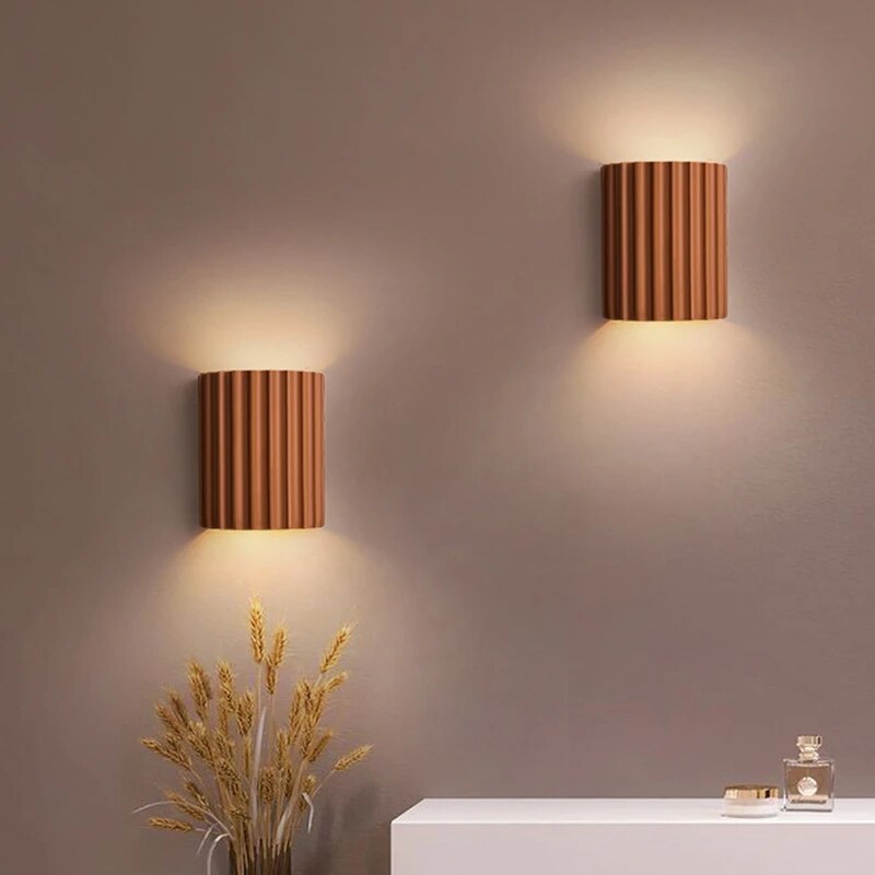 Kunstnerisk LED Væglampe | ArtGlow