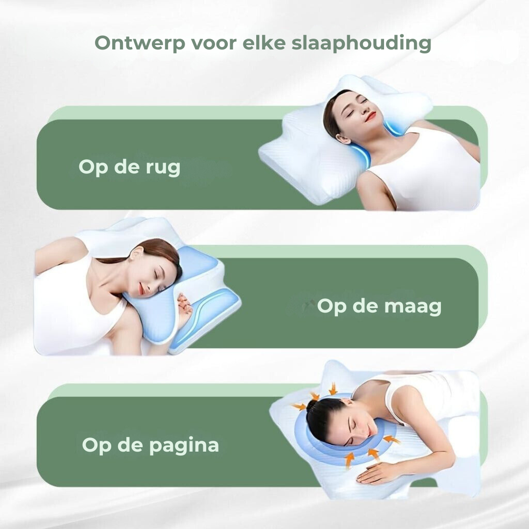 Ortopædisk Pude – SpineSupport | Ergonomisk Design for Smerteløs Søvn
