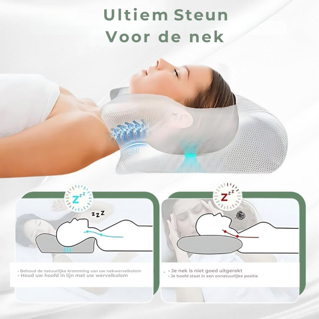 Ortopædisk Pude – SpineSupport | Ergonomisk Design for Smerteløs Søvn
