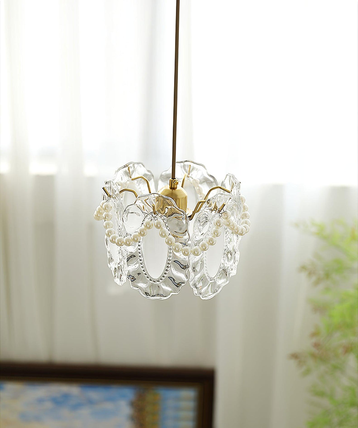 Funklende Krystal Loftlampe | SparkleCrystal