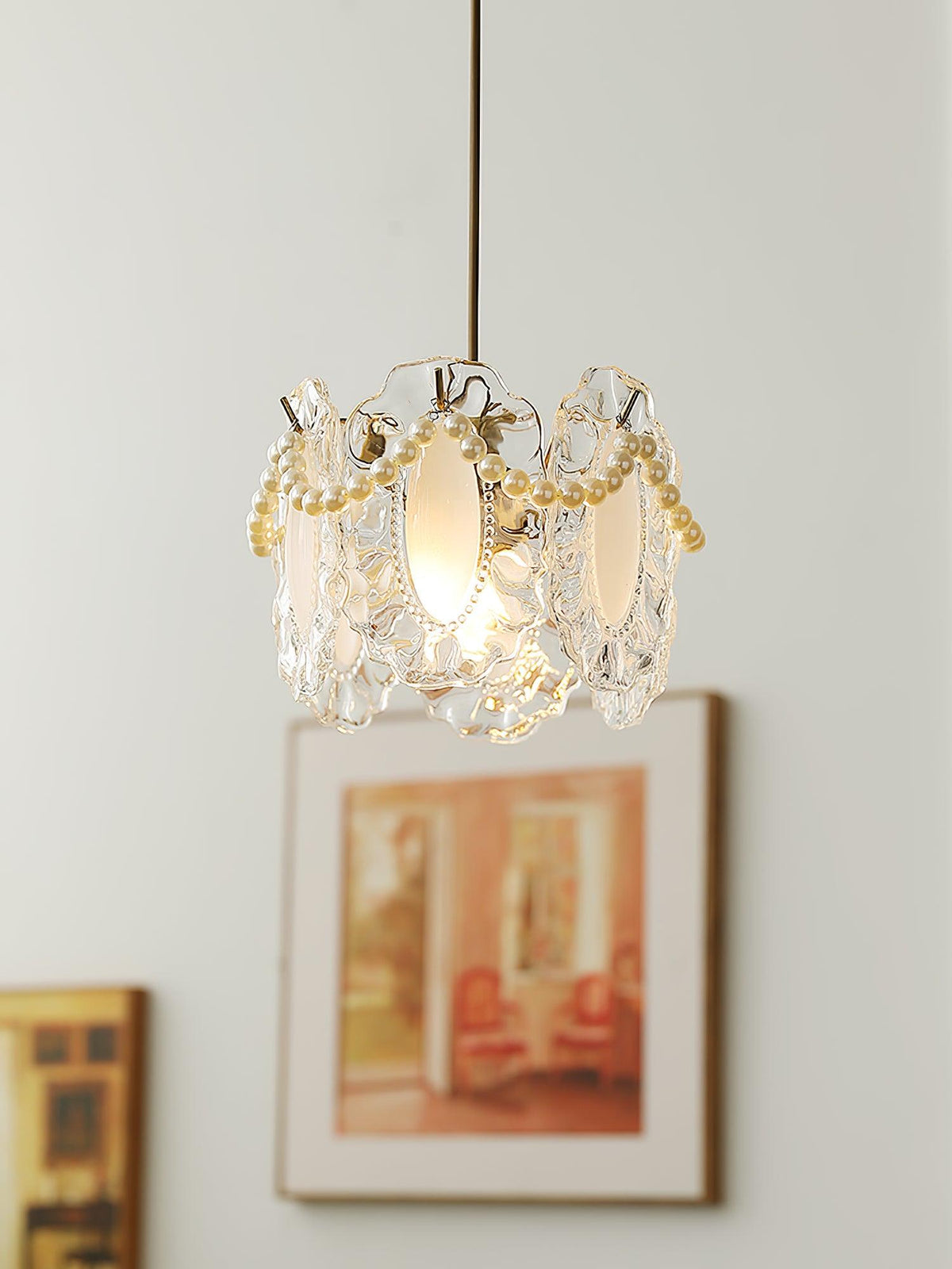 Funklende Krystal Loftlampe | SparkleCrystal