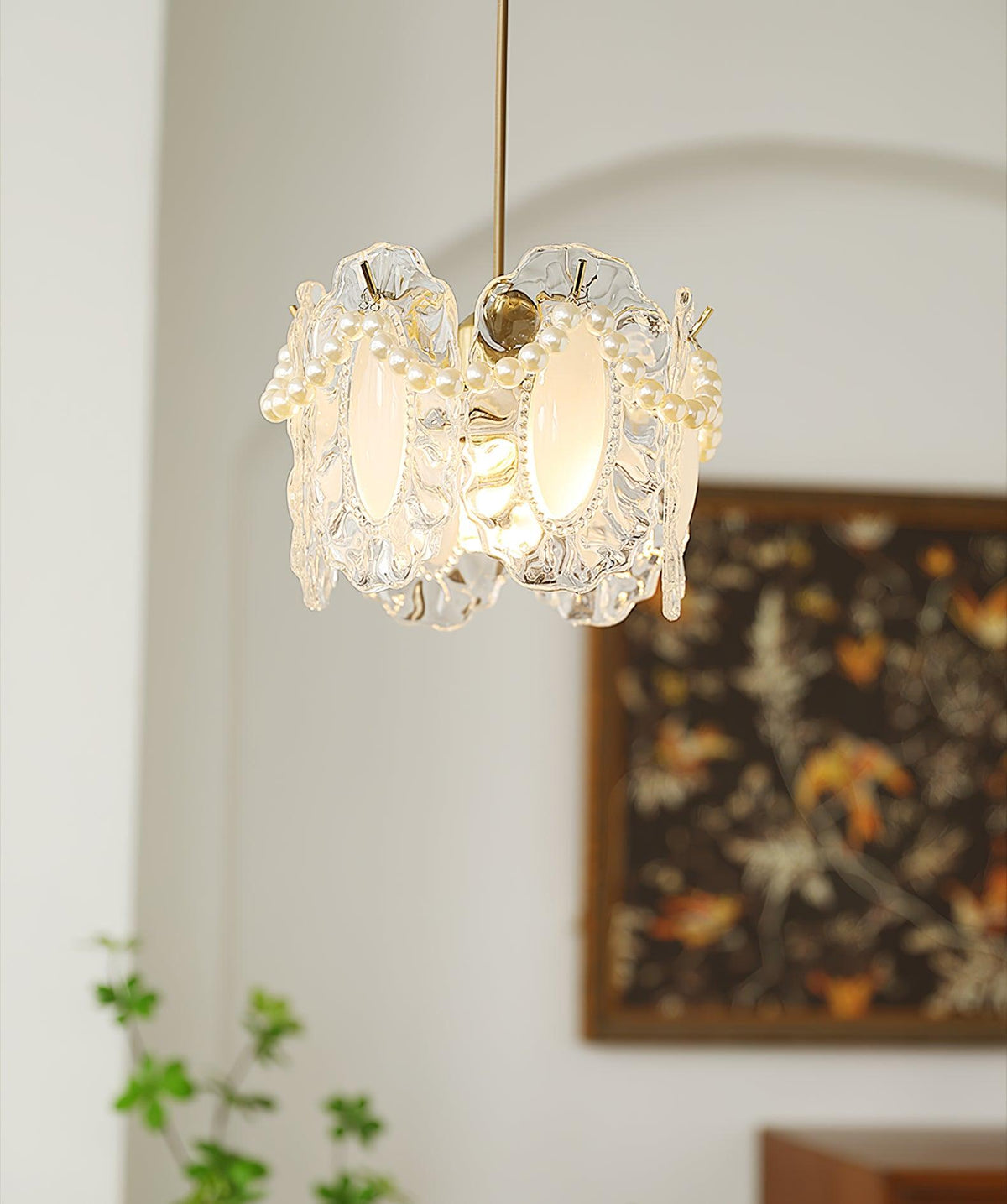Funklende Krystal Loftlampe | SparkleCrystal