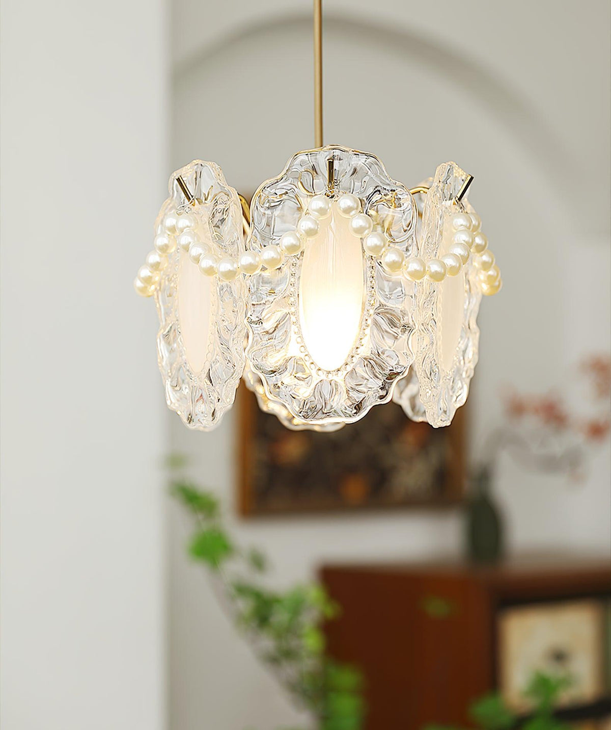 Funklende Krystal Loftlampe | SparkleCrystal