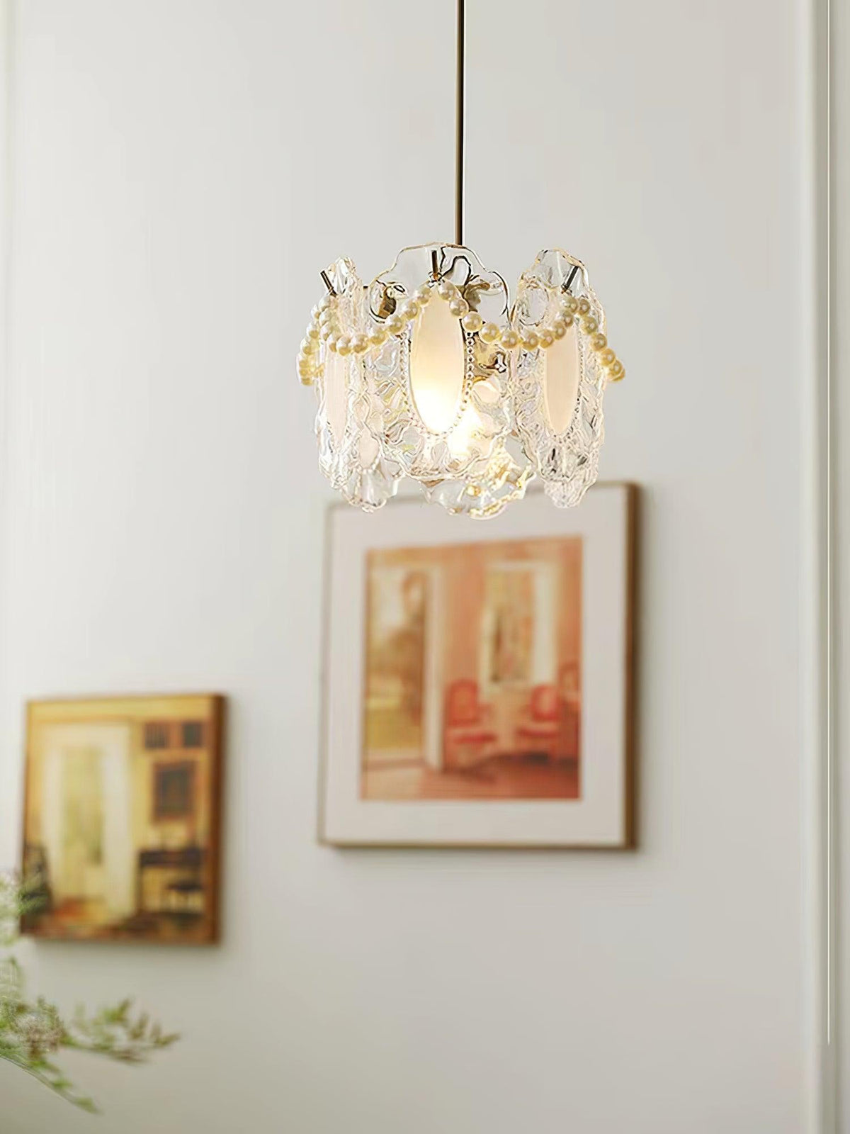 Funklende Krystal Loftlampe | SparkleCrystal