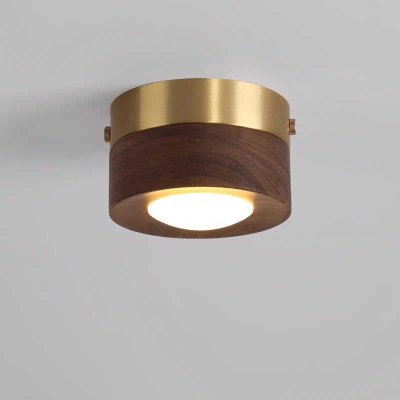 Minimalistisk LED Loftslampe | WoodBeam