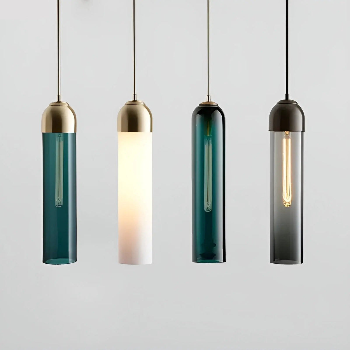 Moderne LED Glas Hængelampe | LumiGlobe