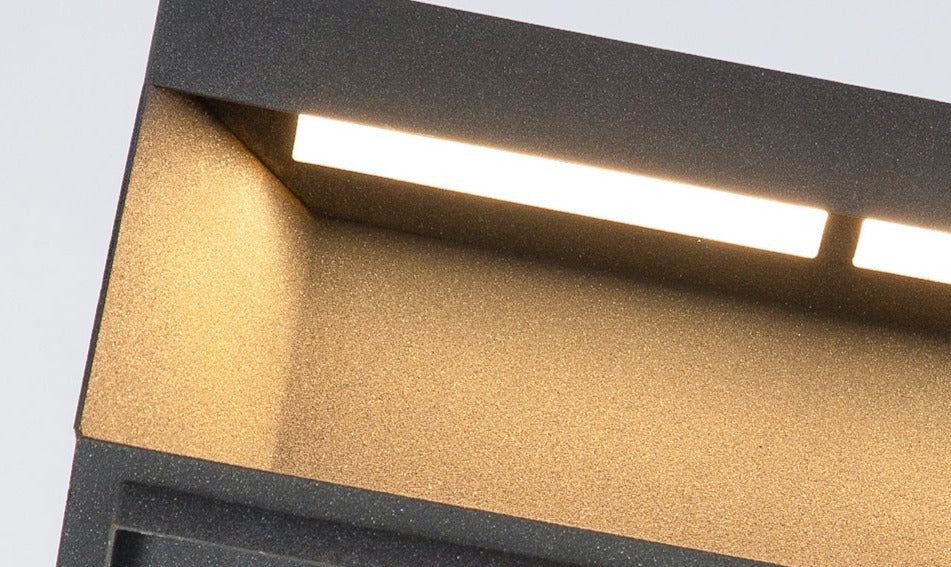 Moderne Udendørs Lampe Med Sensor | LuxeLight-6