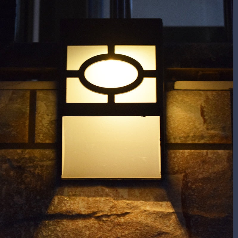 Solarlampe til Udendørs Brug | LuxeGlow-1