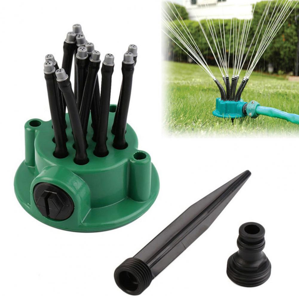 12-i-1 Havevanding System med Justerbar 360 Graders Sprinkler-6