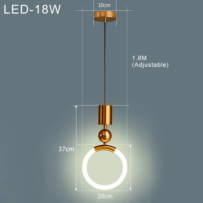 Moderne Nordisk Loftlampe | NordicGlow