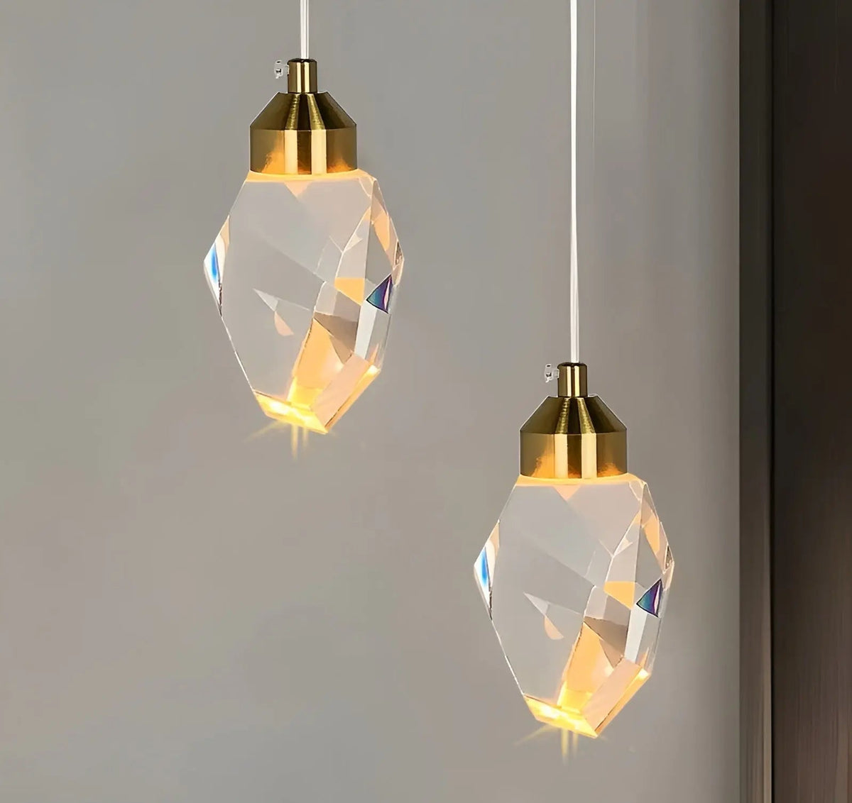 Luksuriøs Krystal LED Pendellampe | CrystalLuxe